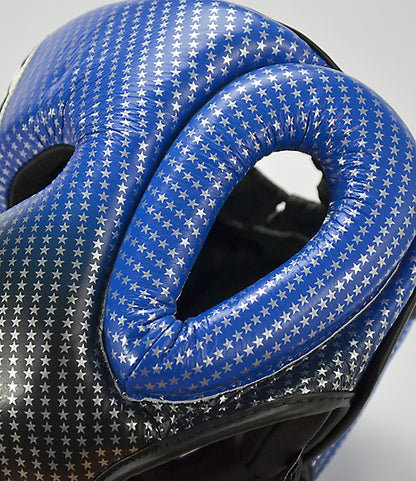 Casco Top King Super Star Blu