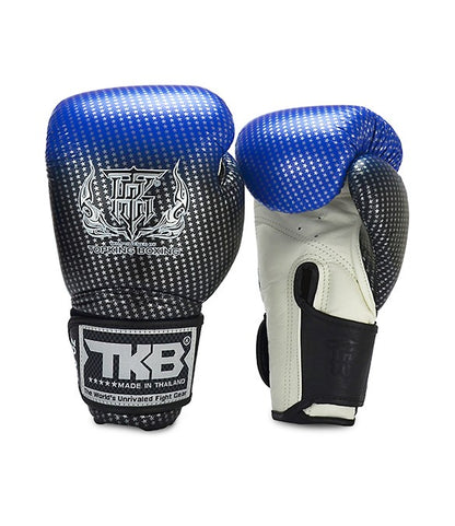 Guantoni Top King Super Star Blu - in pelle -