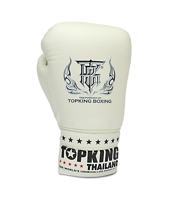 Guantoni Top King Super Competition Bianco - in pelle - 8 OZ
