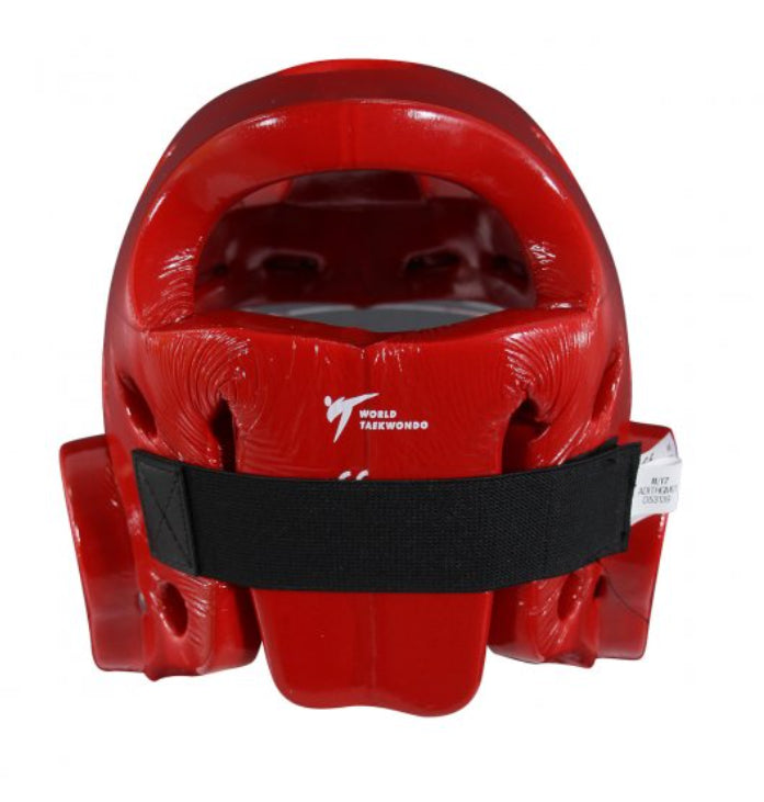 Casco Adidas con maschera Rosso