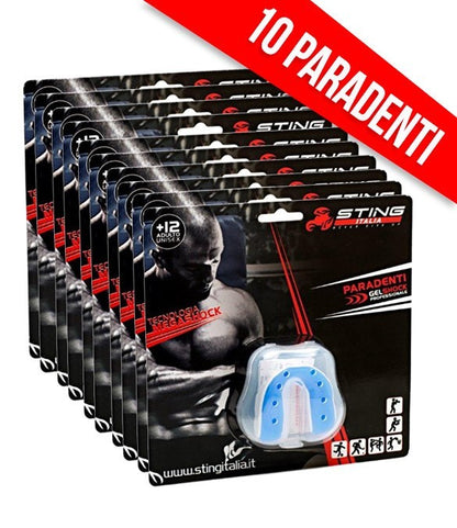 KIT 10 pezzi Paradenti Sting