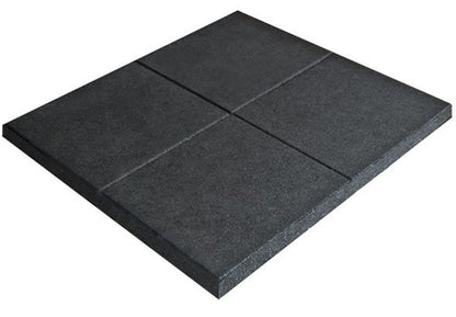 Pavimentazione gommata  100 x 100 x 2 ELITE grana media con fuga