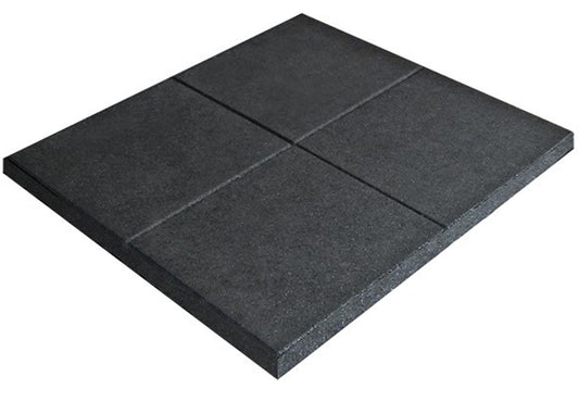 Pavimentazione gommata  100 x 100 x 2 PRO grana finissima con fuga