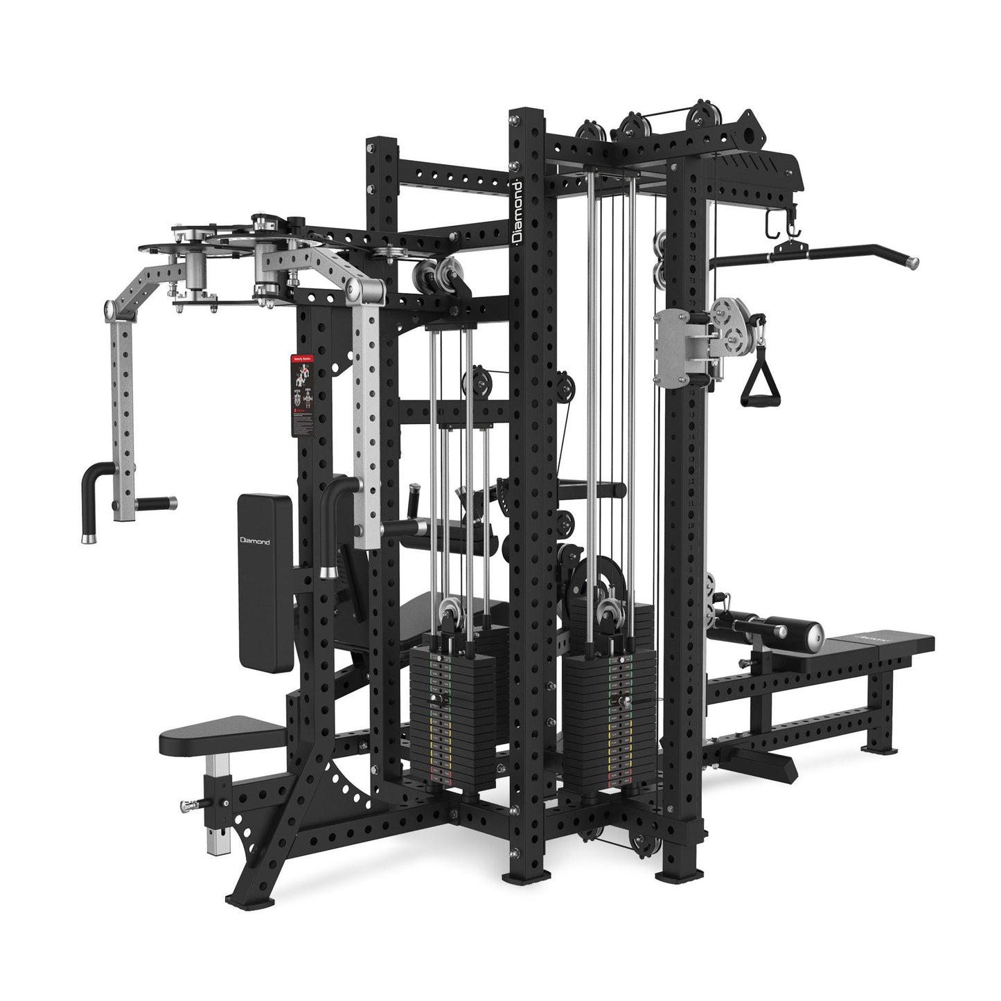 4 Stazioni Diamond Professional Serie Rigs