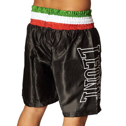Pantaloncino Boxe Leone AB733 Nero