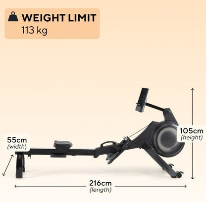 Vogatore Proform 750R pieghevole - con App Ifit Integrata