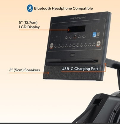 Vogatore Proform 750R pieghevole - con App Ifit Integrata