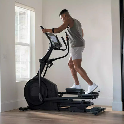 NordicTrack Ellittica Elettromagnetica AirGlide 14i - a volano anteriore - App Ifit integrata compreso 1 anno di abbonamento IFIT