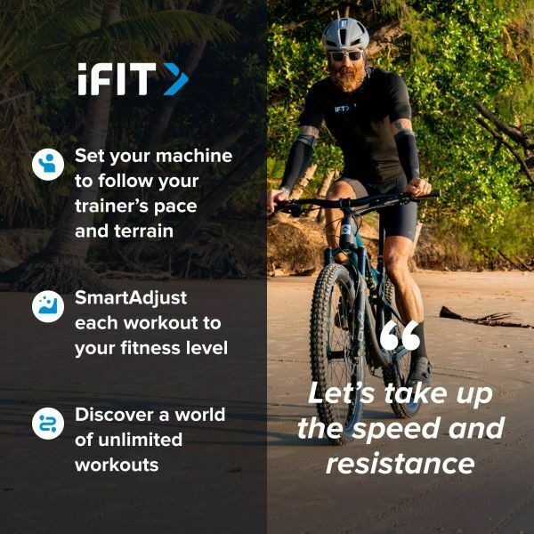Gym Bike Nordictrack  Studio 27i - con App Ifit integrata - schermo touchscreen da 27" - compreso 1 anno di abbonamento IFIT