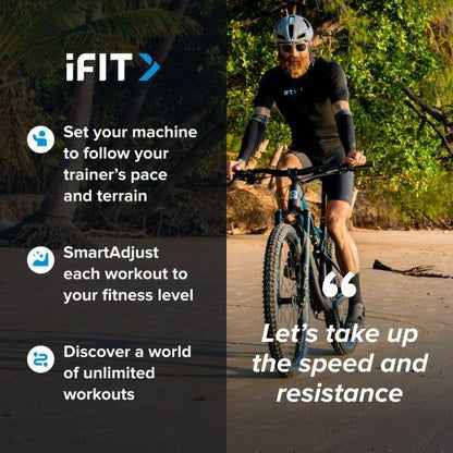 Gym Bike Nordictrack  Studio 27i - con App Ifit integrata - schermo touchscreen da 27" - compreso 1 anno di abbonamento IFIT