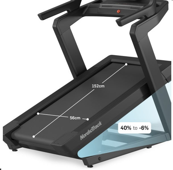 Tapis Roulant NordicTrack X16 Incline Trainer con abbonamento Ifit per 1 anno