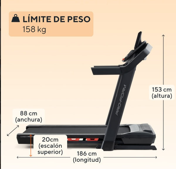 Tapis roulant  Proform Carbon Pro 2000 compatibile Ifit